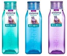 Gertuvė Sistema Bidonas Vandeniui 475ml, Kvadratinis, Sandarus, Be Bpa