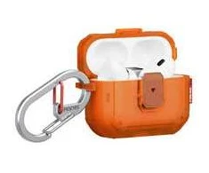 Dėklas Skinarma Mecha LE do AirPods Pro 3 oranžinė