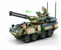 Sluban konstruktorius – karinis šarvuotis Stryker ADS, 320 det., 6+ (18,3 cm)