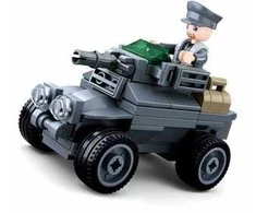 Sluban Army WW2 M38-B0680C šarvuotas automobilis