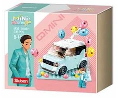 Konstruktorius Sluban - MiniQ mini automobilis, 236 det.