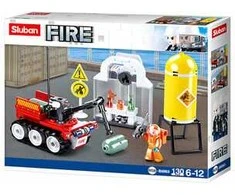 Konstruktorius Sluban gaisrininkų robotas-gręžtuvas, 130 det.