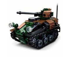 Konstruktorius Tankas Sluban B0750, 245 detalės