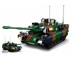 Konstruktorius Sluban vokiečių tankas, 766 det.