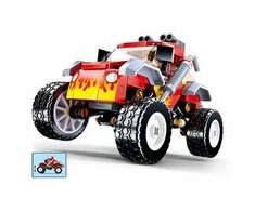 Konstruktorius Sluban Raudona Suv M38-B1105, plastikas