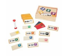 SMALL FOOT mokomasis žaidimas medinė dėlionė MATEMATIKA
