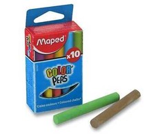 Colorpeps spalvota kreida 10 vnt MAPED