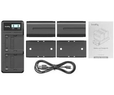 SmallRig NP-F970 baterijos ir įkroviklio rinkinys (3823)