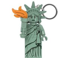 LEGO Laisvės statulos raktų pakabukas su žibintuvėliu LGL-KE158H