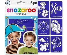 Akson Snazaroo veido piešimo trafaretai - berniukams uniw