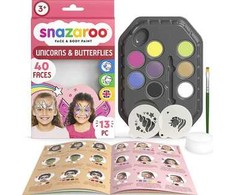 Snazaroo VEIDO TAPYBOS RINKINYS VIENARAGIAI 1172181