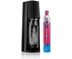 Gazuotų gėrimų gaminimo aparatas SodaStream Terra, juodas