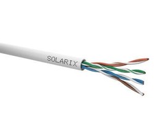 Instaliacinis kabelis Solarix CAT5E UTP PVC Eca 500m/dėž. SXKD-5E-UTP-PVC Solarix