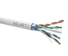 SXKD-6-FTP-PVC Solarix CAT6 FTP PVC Eca instaliacinis kabelis 500 m/ritė