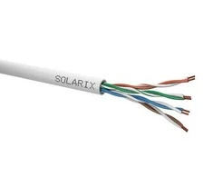 Solarix instaliacinis kabelis CAT5e UTP PVC suvytas 305m / dėžutė SXKL-5E-UTP-PVC-GY