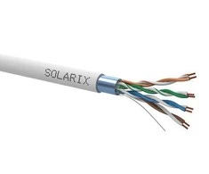 Solarix CAT5e instaliacinis kabelis, FTP, PVC, 305 m gijos, dėžutė (SXKL-5E-FTP-PVC-GY)