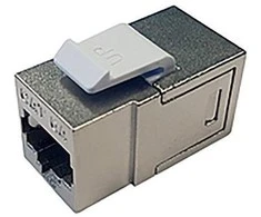Solarix Spojka panelowa CAT6A STP 8p8c RJ45/RJ45 KRJ45/6AS-SH