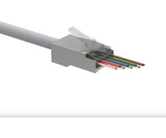Solarix Universal EASY jungtis RJ45 CAT5E STP 8p8c laidui ir veidui / 100 vnt SXRJ45-5E-STP-EASY