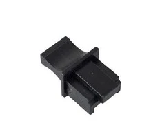 Solarix RJ45 jungties dangtelis, juodas