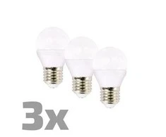 Solight ECOLUX LED lemputė Ecolux (E27) 3 pak. 6W