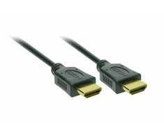 Solight HDMI laidas su eternetu, HDMI 1.4 A jungtis - HDMI 1.4 A jungtis, lizdinė plokštelė, 2m