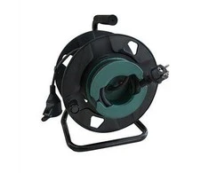 Solight būgninis prailginimo laidas, 1 lizdas, lauko sąlygoms, 25 m guminis kabelis, 3x 1,5 mm2, IP44