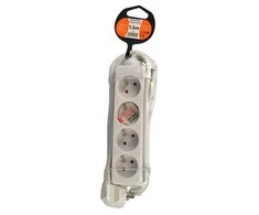 Solight ilgintuvas, 4 lizdai, baltas, 1,5m