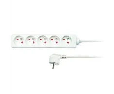 Solight ilgintuvas 5 lizdai 1,5 m baltas