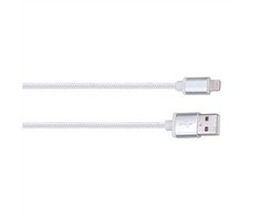„Solight“ „Lightning“ laidas, USB 2.0 A jungtis - „Lightning“ jungtis, silikoninis, 2 m