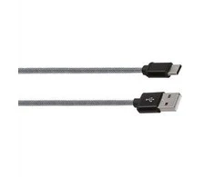 „Solight“ USB-C laidas, USB 2.0 A jungtis - USB-C 3.1 jungtis, silikoninis, 1 m