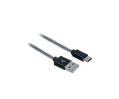 „Solight“ USB-C laidas, USB 2.0 A jungtis - USB-C 3.1 jungtis, silikoninis, 2 m