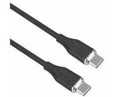 Solight SSC17005-S kabelis USB-C 3.1 (M) – USB-C 3.1 (M) 0,5 m juodas