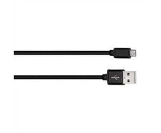 Solight USB 2.0 - USB B mikro kabelis 1m