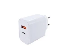 Solight USB A+C 20W greitas įkroviklis