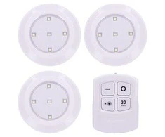 Solight LED lemputės su nuotolinio valdymo pulteliu, 3x 50lm, laikmatis, maitinamas baterijomis