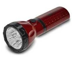 „Solight WN10“ įkraunamas LED žibintuvėlis, raudonai juodas