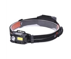 Solight LED įkraunamas priekinis žibintas, 3W + COB, 150+60lm, ličio jonų