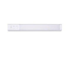 Solight LED virtuvės šviestuvas, 2x lizdas, jungiklis, 10W, 4100K, 51cm