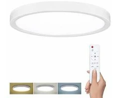 „Solight WO8019“ LED šviestuvas su nuotolinio valdymo pultu „Estela Baltas“