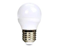 Solight LED lemputė, mini gaublys, 4W, E27, 3000K, 340lm