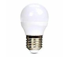 Solight LED lemputė, mini gaublys, 8W, E27, 3000K, 720lm