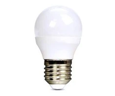 Solight LED lemputė, mini gaublys, 8W, E27, 4000K, 720lm