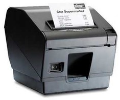 Spausdintuvas Star Micronics TSP743D II-24 ŽALIA AUKŠTO SŪKIO ŠARNYRAS - SU PJOVIMO ANTGALIS BE PSU60A-24