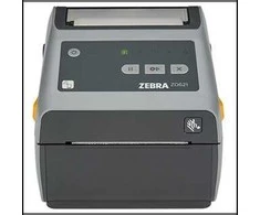 Spausdintuvas Zebra ZD621, Tiesioginis terminis, 203 x 203 DPI, 203 mm/sek., Laidinis ir belaidis, Pilkas