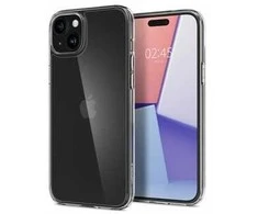 Spigen Air Skin Hybrid, crystal dėklas telefonui skaidrus – Apple iPhone 15 Plus