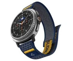 Spigen Athlex Air aktyvus dirželis, tamsiai mėlynas - Samsung Galaxy Watch 8 46mm/44mm/40mm