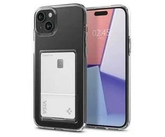 Spigen Crystal Slot, crystal dėklas telefonui skaidrus – Apple iPhone 15 Plus