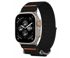 „Spigen DuraPro Flex“, juodas - Apple Watch 49mm/46mm/45mm/44mm/42mm