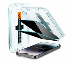 Apsauginis stiklas Spigen Glass EZ Fit Privacy 2 Pack - iPhone 14 Pro