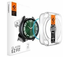 Spigen GLAS.TR EZ FIT 2 vnt. – Tempered glass for Samsung Galaxy Watch 6 Classic 47 mm (2 pcs)